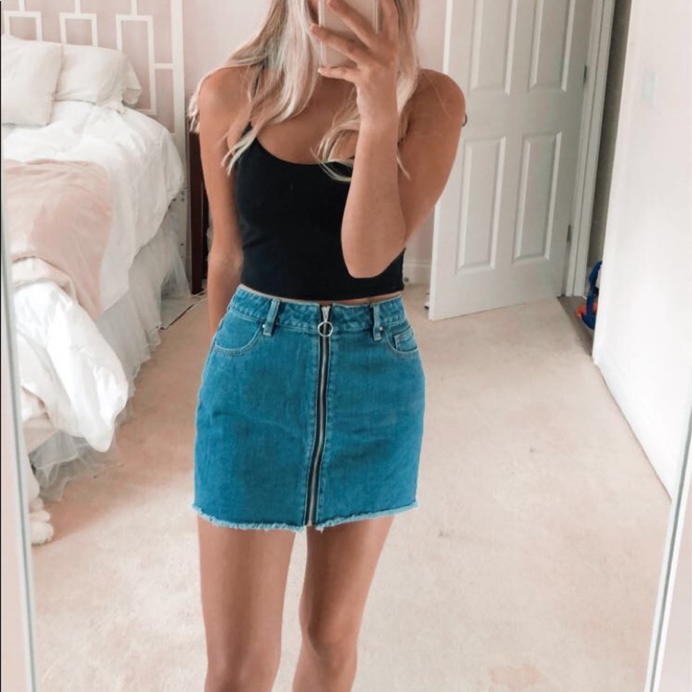 Pacsun Jean skirt